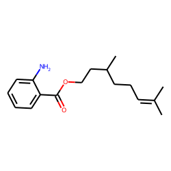Citronellyl anthranilate
