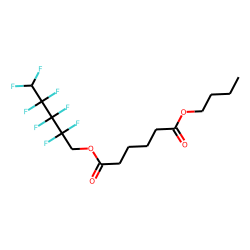Adipic acid, butyl 2,2,3,3,4,4,5,5-octafluoropentyl ester