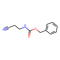 Carbamic acid, n-(2-cyanoethyl)-, phenylmethyl ester