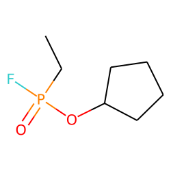 Phosphonofluoridic acid, ethyl-, cyclopentyl ester