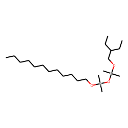 Silane, dimethyl(dimethyl(2-ethylbutoxy)silyloxy)dodecyloxy-