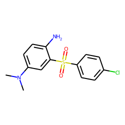 Aniline, 4-(n,n-dimethylamino)-2-(p-chlorophenylsulfonyl)-
