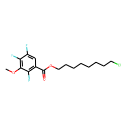 3-Methoxy-2,4,5-trifluorobenzoic acid, 8-chlorooctyl ester