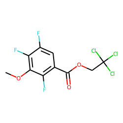3-Methoxy-2,4,5-trifluorobenzoic acid, 2,2,2-trichloroethyl ester