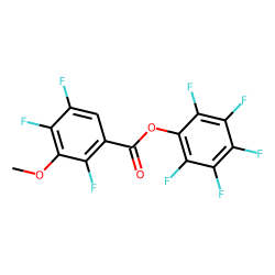 3-Methoxy-2,4,5-trifluorobenzoic acid, pentafluorophenyl ester