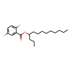 2,5-Difluorobenzoic acid, 4-tridecyl ester