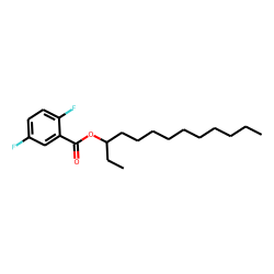 2,5-Difluorobenzoic acid, 3-tridecyl ester