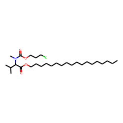 DL-Valine, N-methyl-N-(3-chloropropoxycarbonyl)-, octadecyl ester