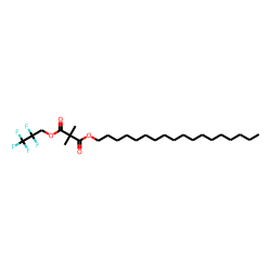 Dimethylmalonic acid, octadecyl 2,2,3,3,3-pentafluoropropyl ester