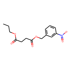 Succinic acid, 3-nitrobenzyl propyl ester