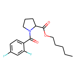 L-Proline, N-(2,4-difluorobenzoyl)-, pentyl ester