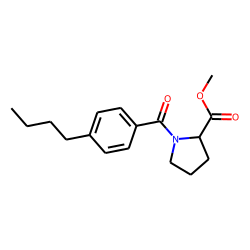 l-Proline, N-(4-butylbenzoyl)-, methyl ester