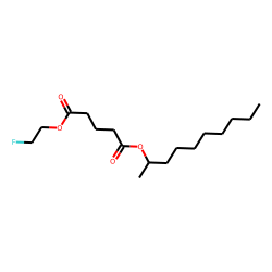 Glutaric acid, dec-2-yl 2-fluoroethyl ester
