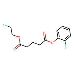 Glutaric acid, 2-fluorophenyl 2-fluoroethyl ester