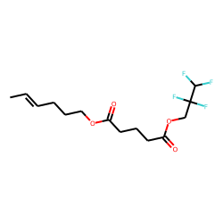 Glutaric acid, hex-4-en-1-yl 2,2,3,3-tetrafluoropropyl ester