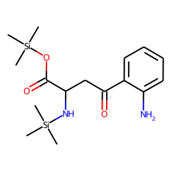 Trimethylsilyl 4-(2-aminophenyl)-4-oxo-2-[(trimethylsilyl)amino]butanoate