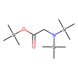 Glycine, N,O-3TMS