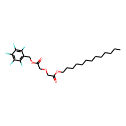 Diglycolic acid, pentafluorobenzyl tridecyl ester