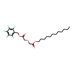 Diglycolic acid, dodecyl pentafluorobenzyl ester