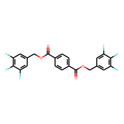Terephthalic acid, di(3,4,5-trifluorobenzyl) ester