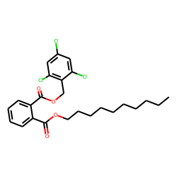 Phthalic acid, decyl 2,4,6-trichlorobenzyl ester