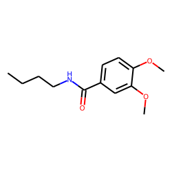 Benzamide, 3,4-dimethoxy-N-butyl-