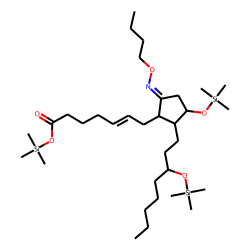 13,14-Dihydro-PGE2, BO-TMS, isomer # 1