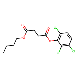 Succinic acid, butyl 2,3,6-trichlorophenyl ester