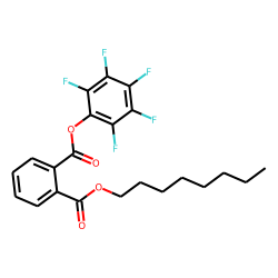 Phthalic acid, octyl pentafluorophenyl ester
