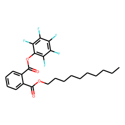Phthalic acid, decyl pentafluorophenyl ester
