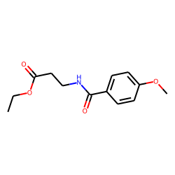 «beta»-Alanine, N-(4-methoxybenzoyl)-, ethyl ester