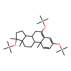 17-epi-6-«beta»-Hydroxymetandienone, per-TMS