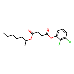 Succinic acid, hept-2-yl 2,3-dichlorophenyl ester