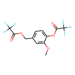 4-Hydroxy-3-methoxybenzyl alcohol, bis(trifluoroacetate)