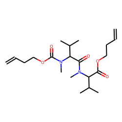 DL-Valyl-DL-valine, N-methyl-N-(but-3-en-1-yloxycarbonyl)-, but-3-en-1-yl ester