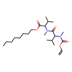 DL-Valyl-DL-Valine, N,N'-dimethyl-N'-vinyloxycarbonyl-, octyl ester