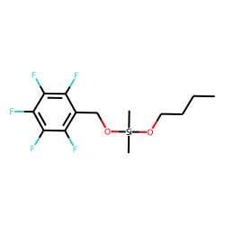 Silane, dimethyl(pentafluorobenzyloxy)butoxy-