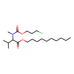 DL-Valine, N-methyl-N-(3-chloropropoxycarbonyl)-, decyl ester