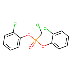 Phosphonic acid, chloromethyl-, bis(2-chlorophenyl) ester