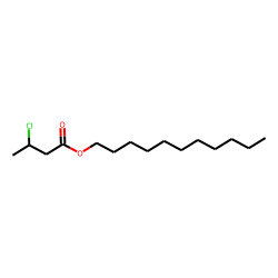 Undecyl 3-chlorobutanoate
