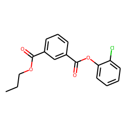 Isophthalic acid, 2-chlorophenyl propyl ester