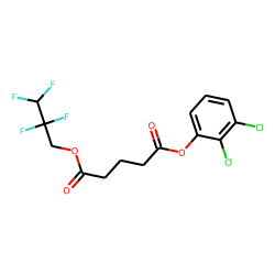 Glutaric acid, 2,2,3,3-tetrafluoropropyl 2,3-dichlorophenyl ester