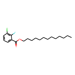3-Chloro-2-fluorobenzoic acid, tridecyl ester