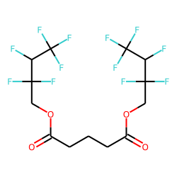 Glutaric acid, di(2,2,3,4,4,4-hexafluorobutyl) ester