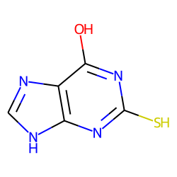 6-Hydroxy-2-mercaptopurine