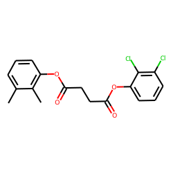 Succinic acid, 2,3-dichlorophenyl 2,3-dimethylphenyl ester
