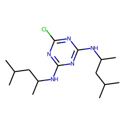 6-Chloro-N,N'-(1,3-dimethylbutyl)-[1,3,5]triazine-2,4-diamine