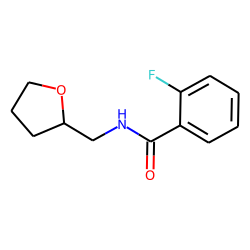 Benzamide, N-tetrahydrofurfuryl-2-fluoro-