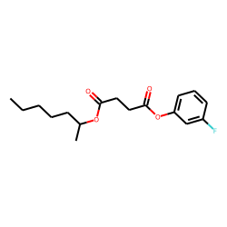 Succinic acid, hept-2-yl 3-fluorophenyl ester