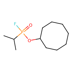 cyclooctyl isopropylphosphonofluoridate